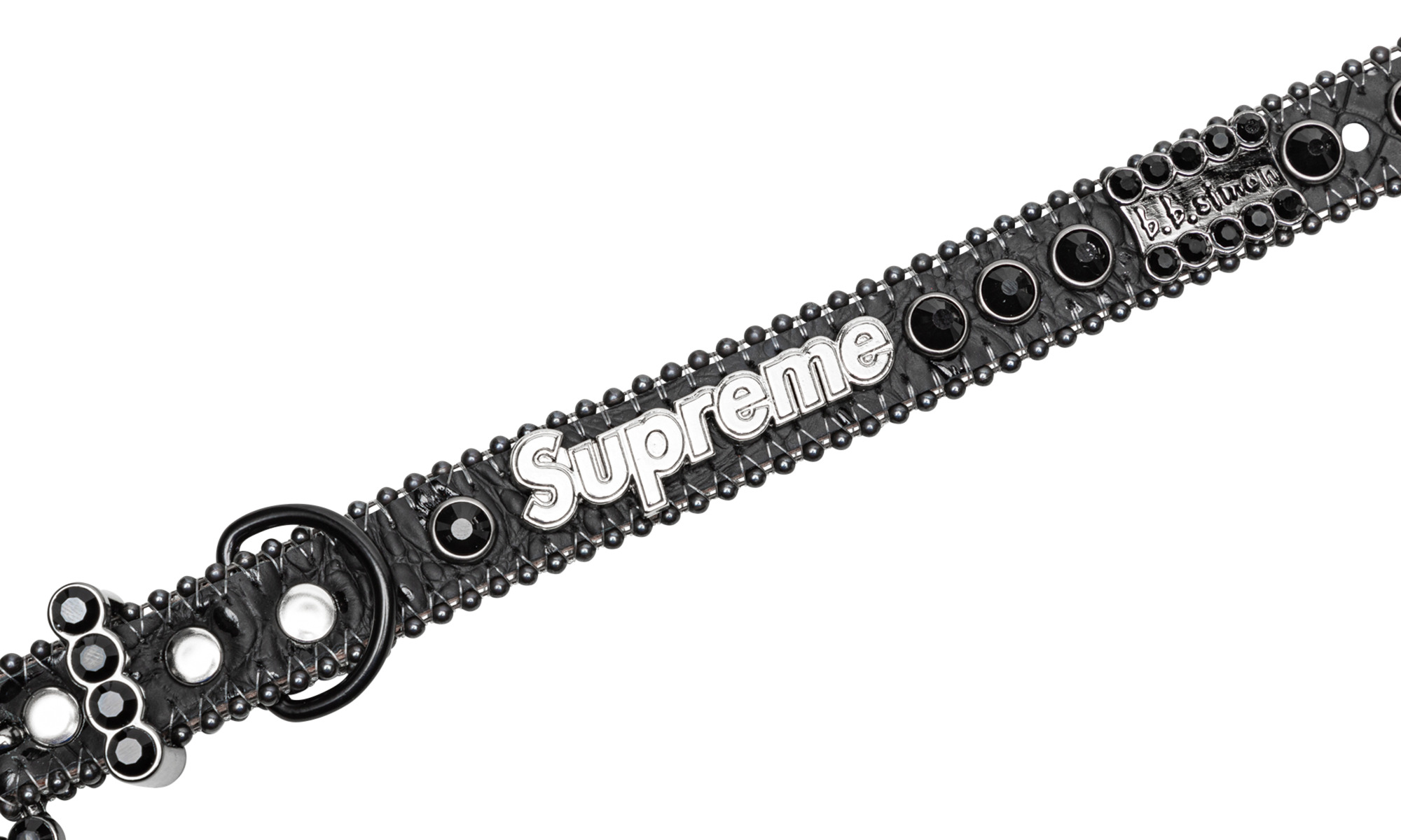 B.B. Simon Studded Dog Collar - 3