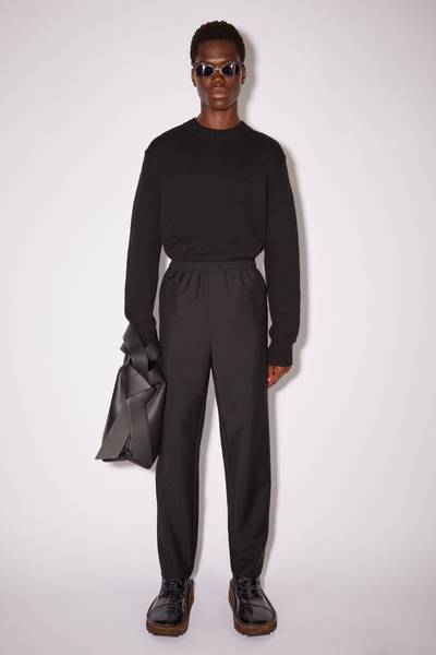 Acne Studios Loose fit trousers - Black outlook