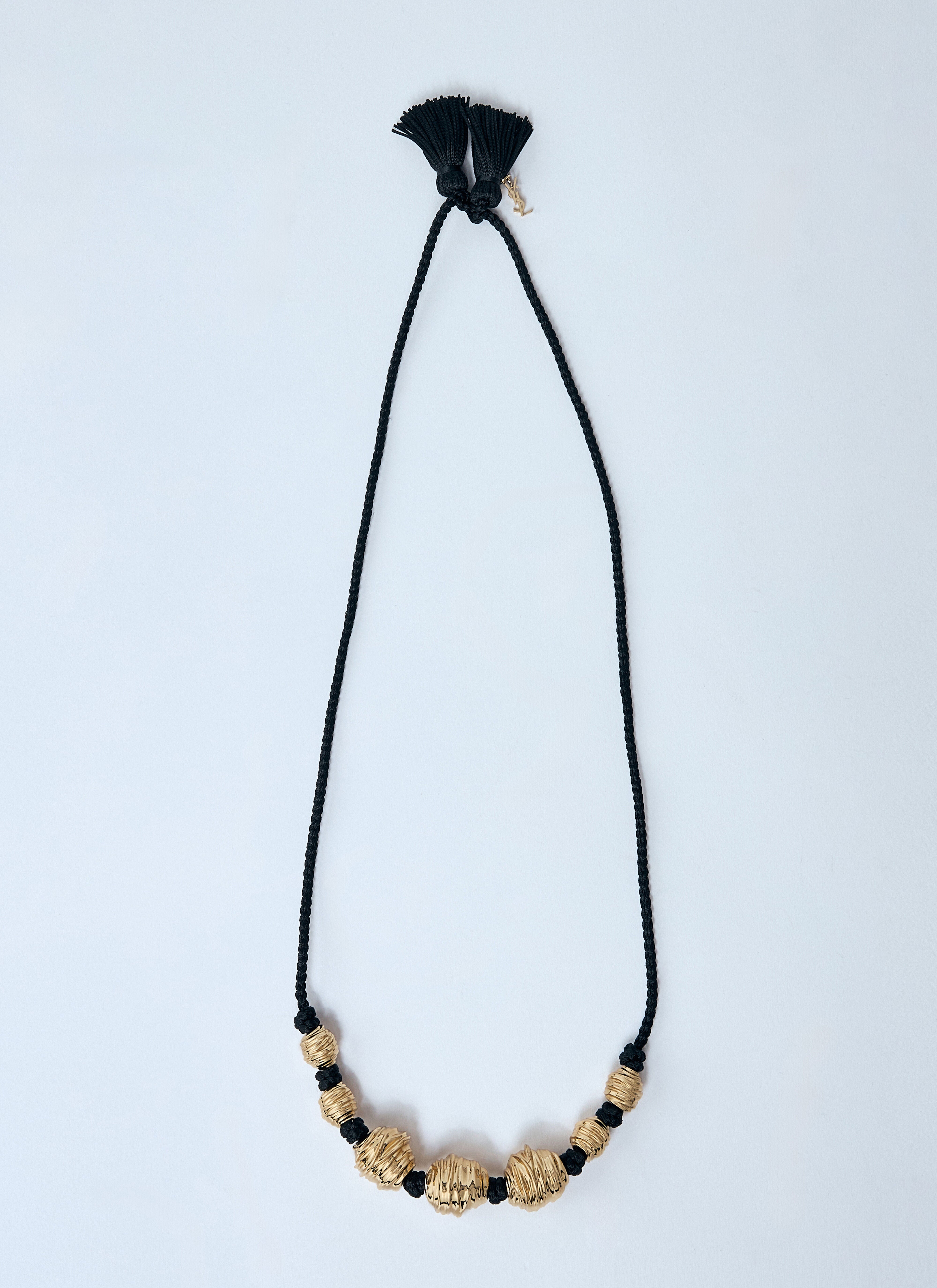 Saint Laurent Women Metal And Tassel Necklace - 3