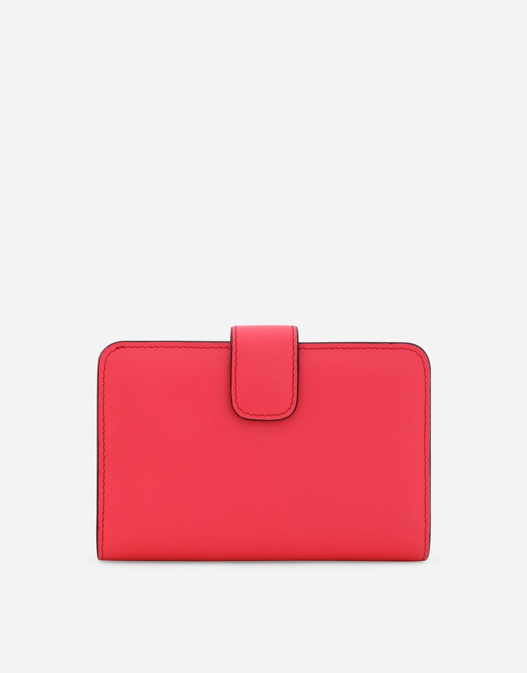 Calfskin wallet with DG logo - 3