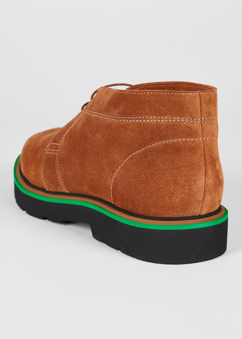 Tan Suede 'Karr' Boots 3