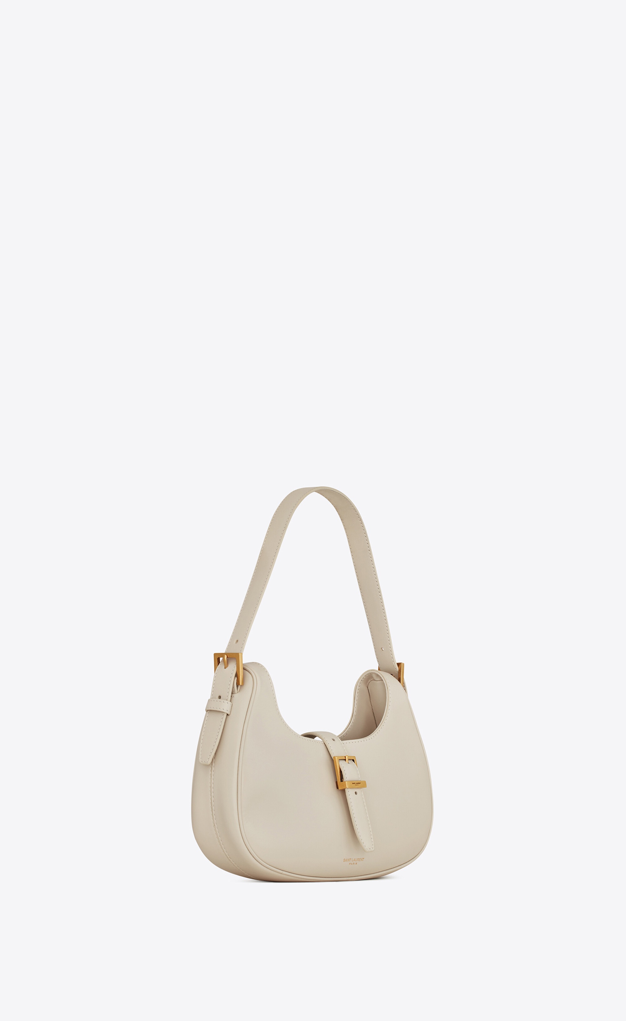 le fermoir hobo bag in shiny leather - 4