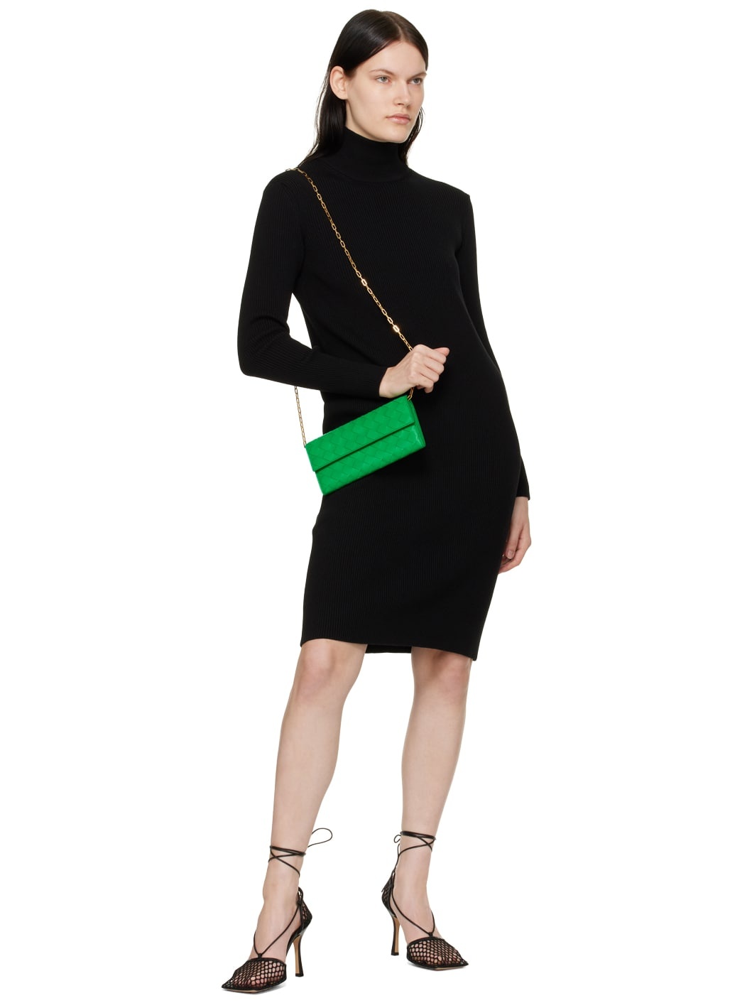 Green Mini Chain Bag - 4