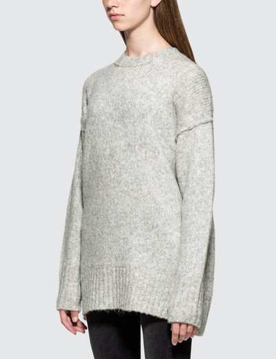 R13 Oversized Crewneck Sweater outlook