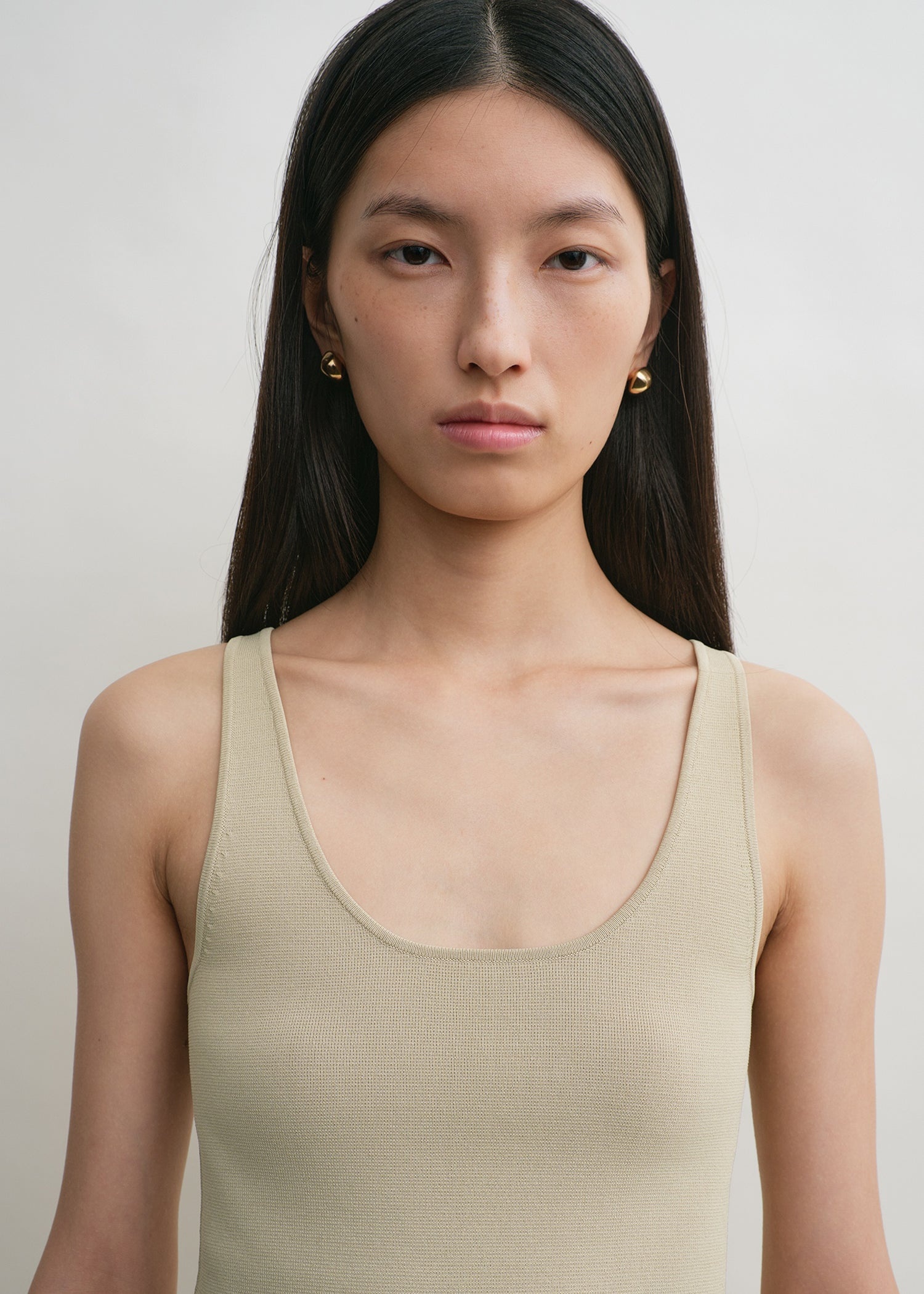 Compact knit tank desert - 5