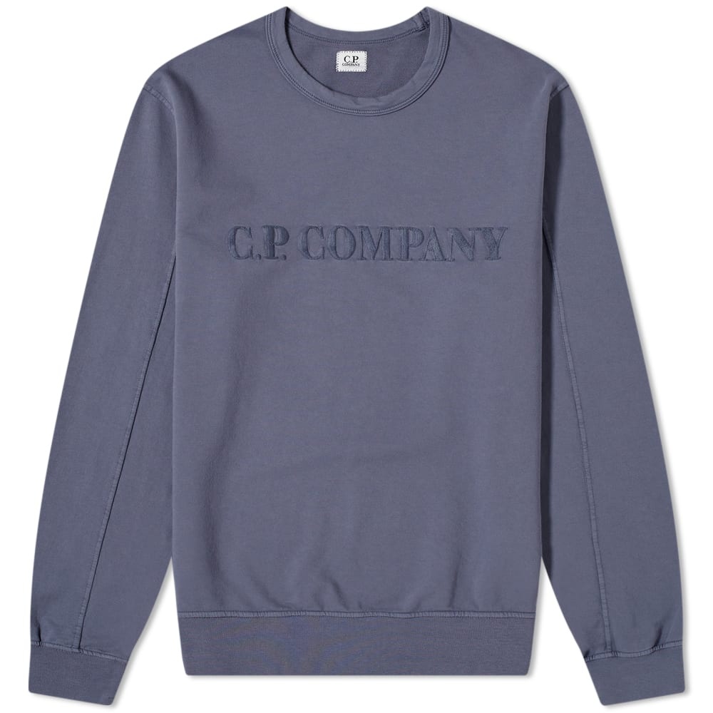 C.P. Company Embroidered Logo Sweat - 1