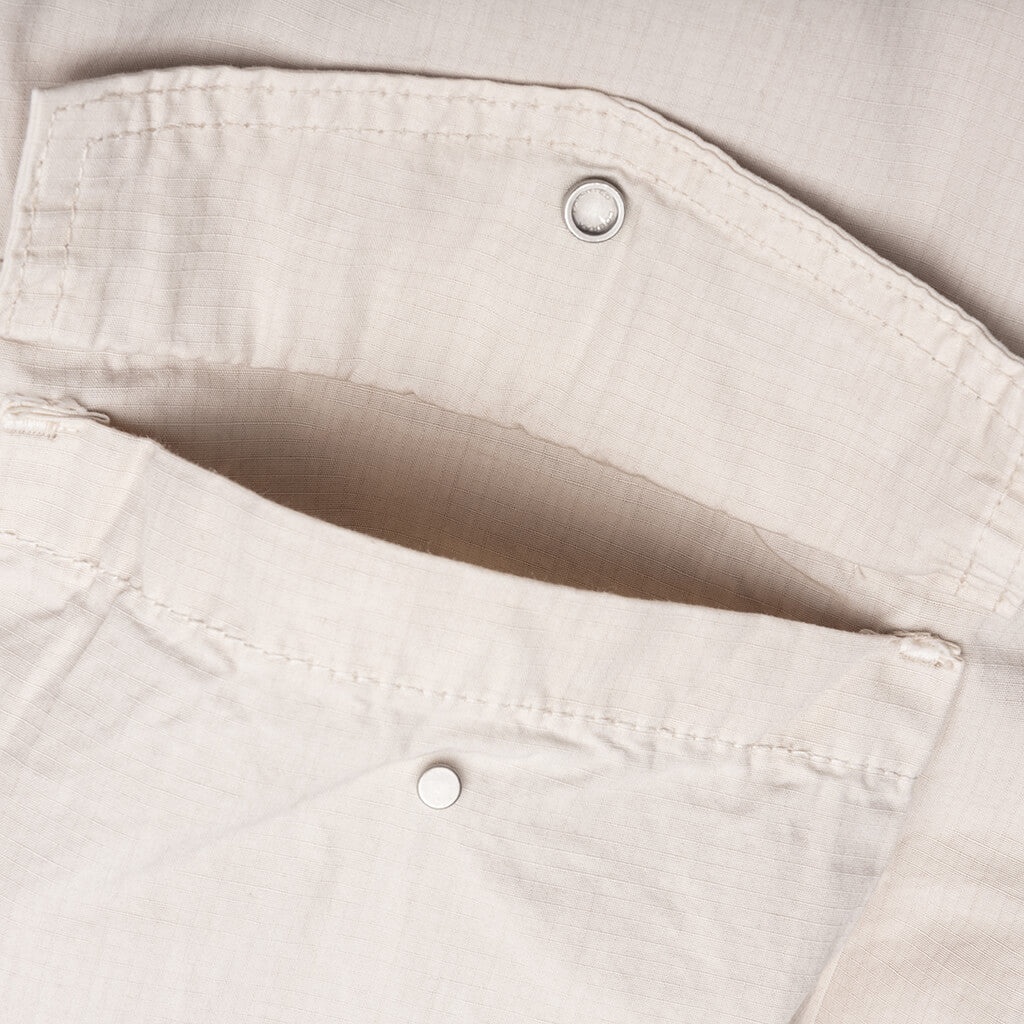FRONT POCKET CARGO SHORT - CHAMPAGNE - 6