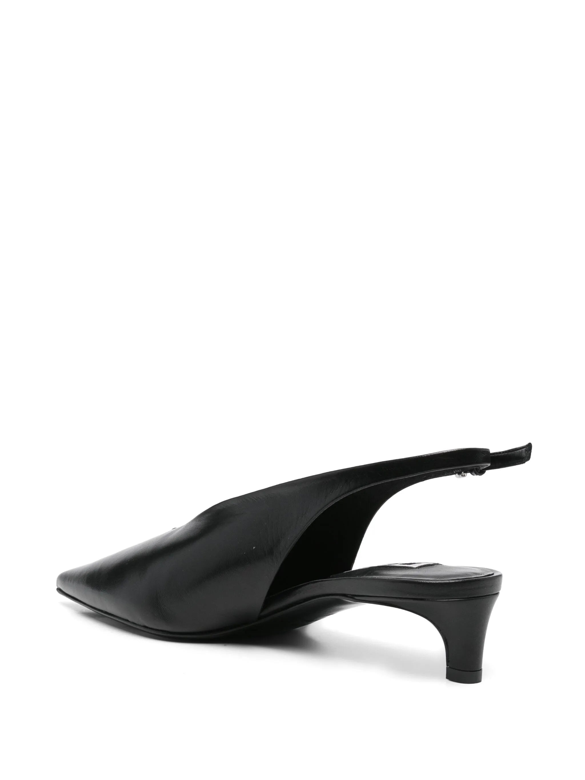 40mm leather pumps - 3