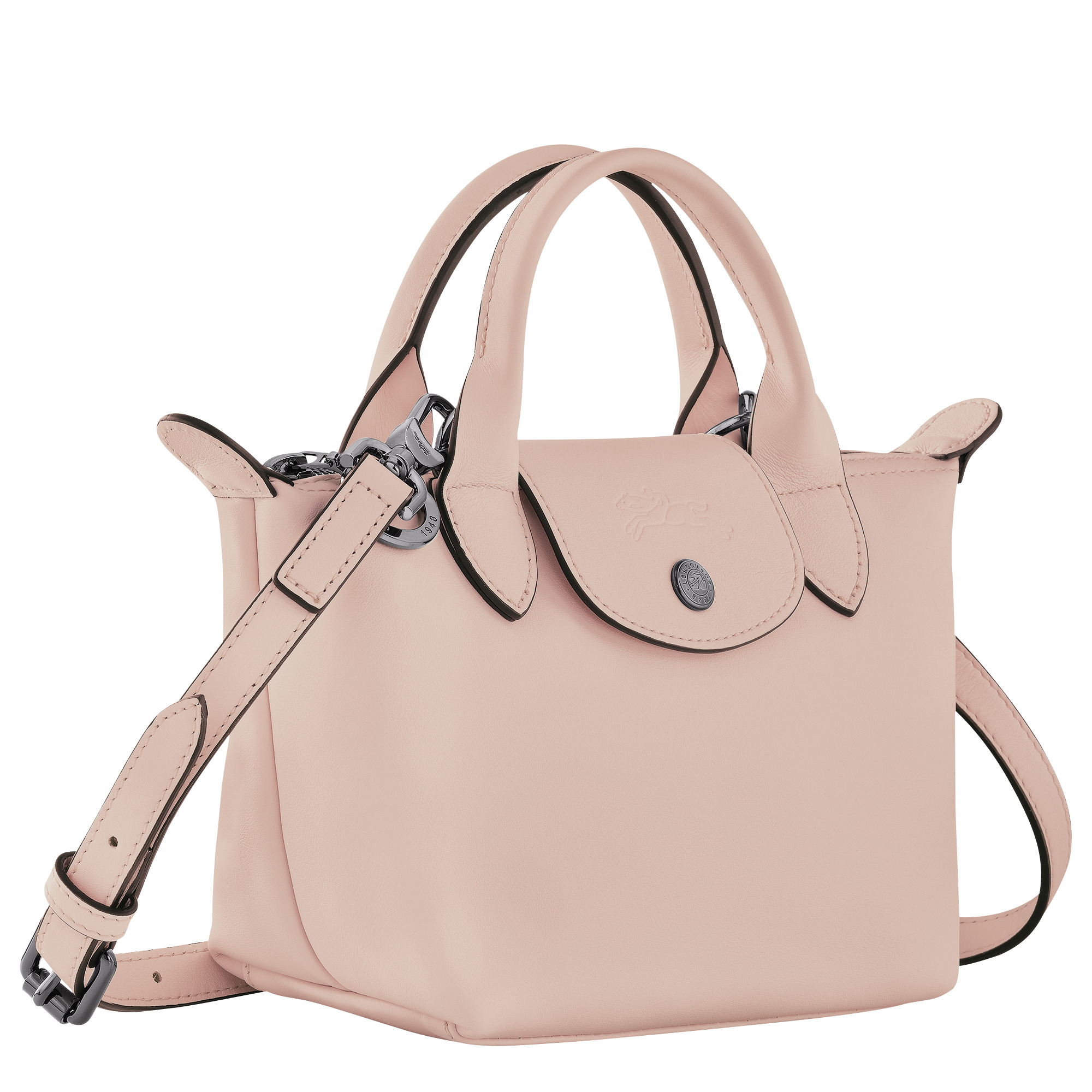 Le Pliage Xtra XS Handbag Nude - Leather - 3