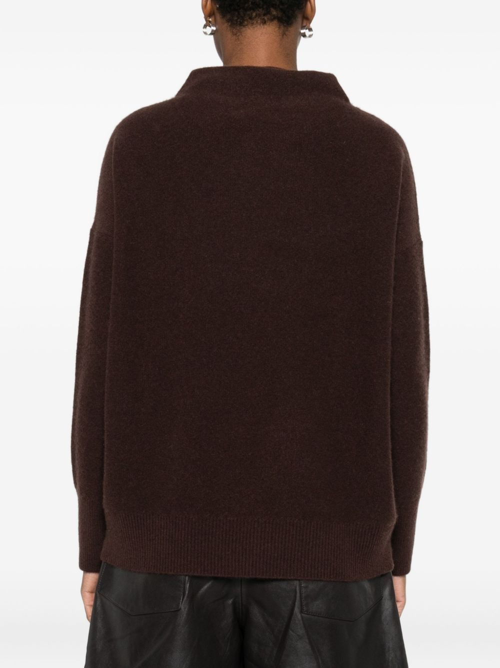 high-neck sweater - 4