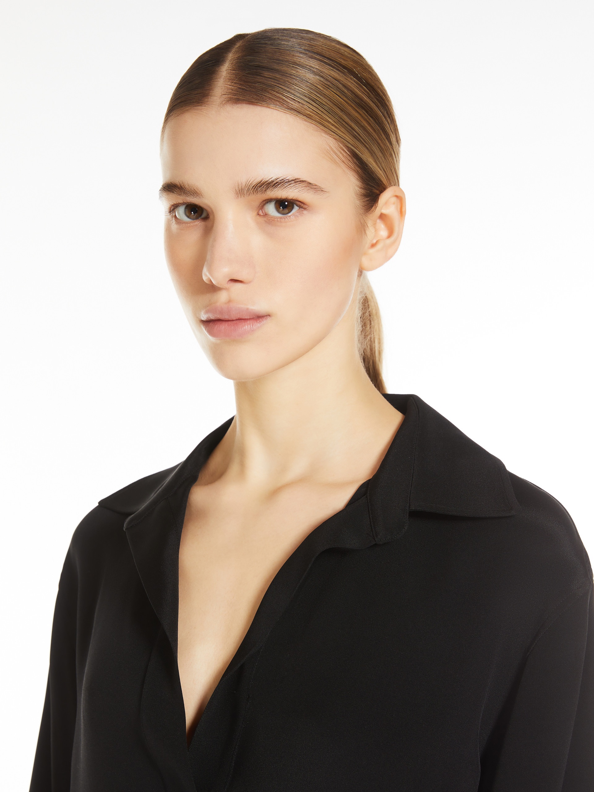 ZANZERO Silk crêpe de Chine shirt - 5