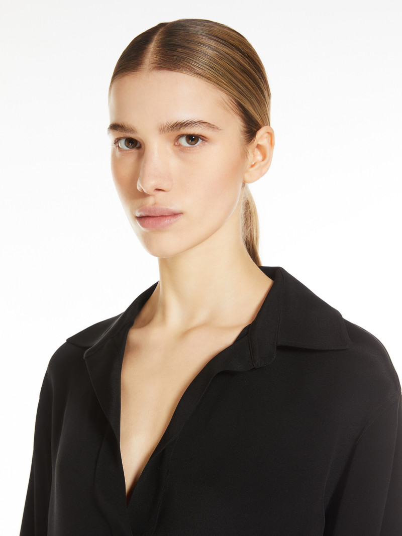 ZANZERO Silk crêpe de Chine shirt 5