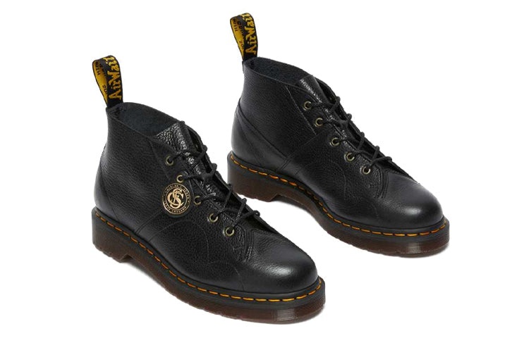 Dr.Martens Church Buckingham Leather Monkey Boots 'Black' 26857001 - 3