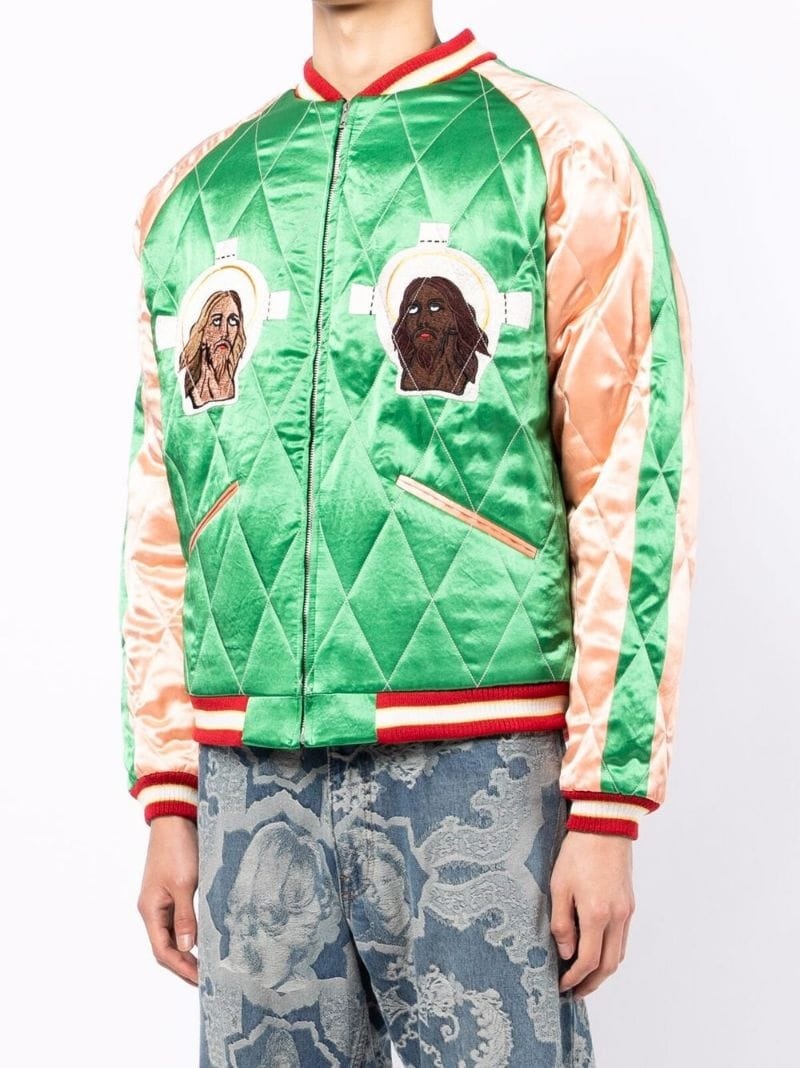 quilted bomber jacket - 5