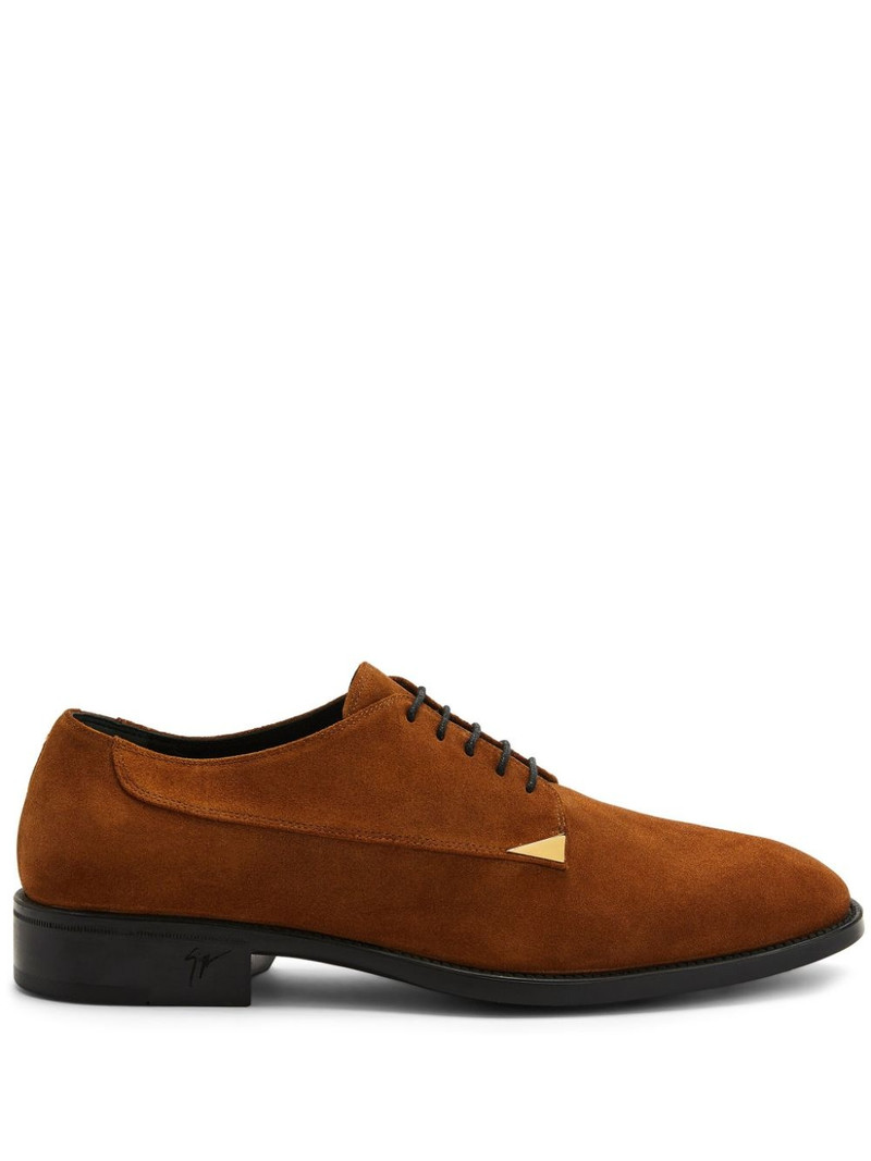 Stwert suede derby shoes 1