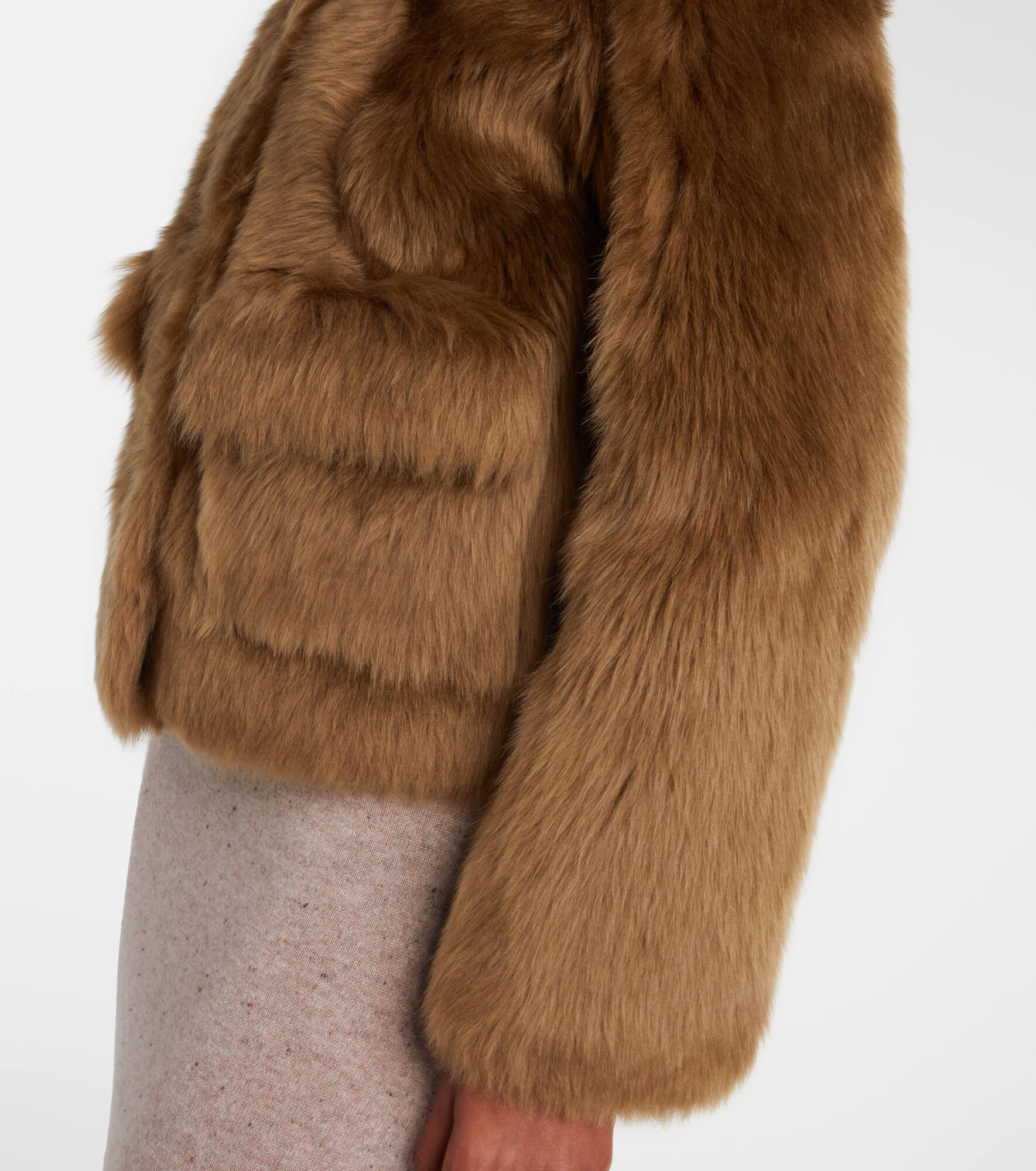 Maury faux-fur leather jacket - 5