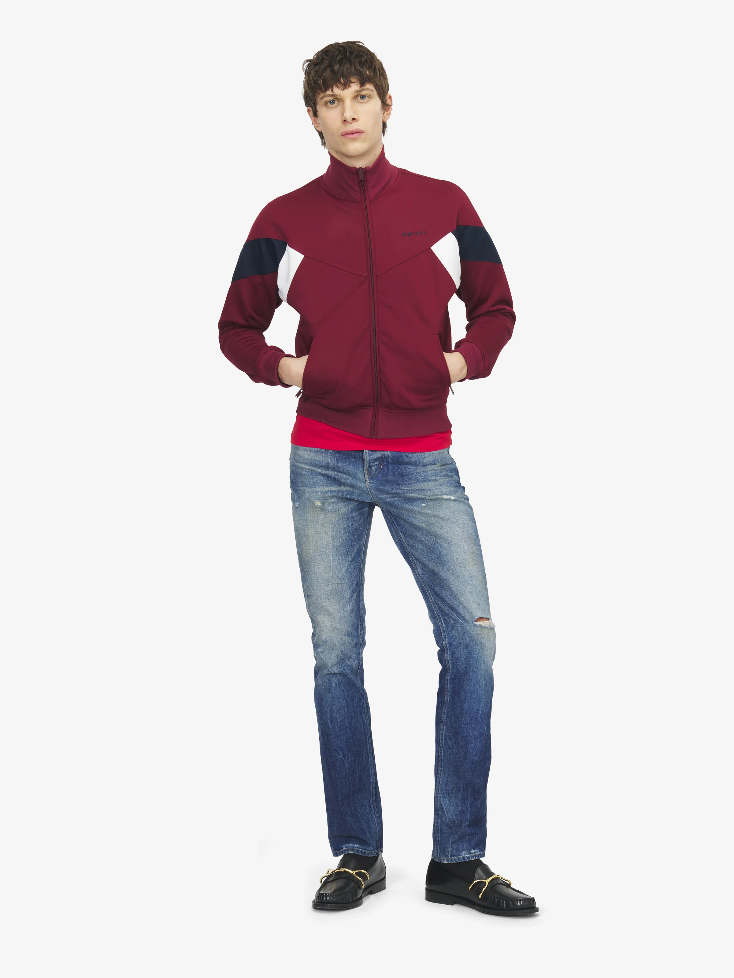 McQueen Logo Track Jacket - 1
