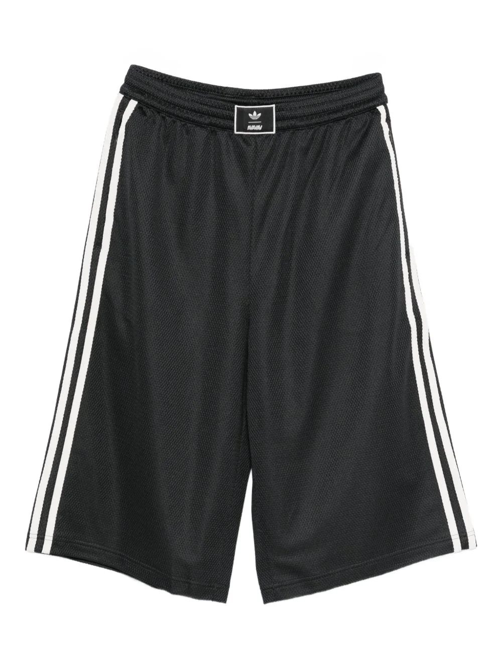 x Avavav logo stripe shorts - 1