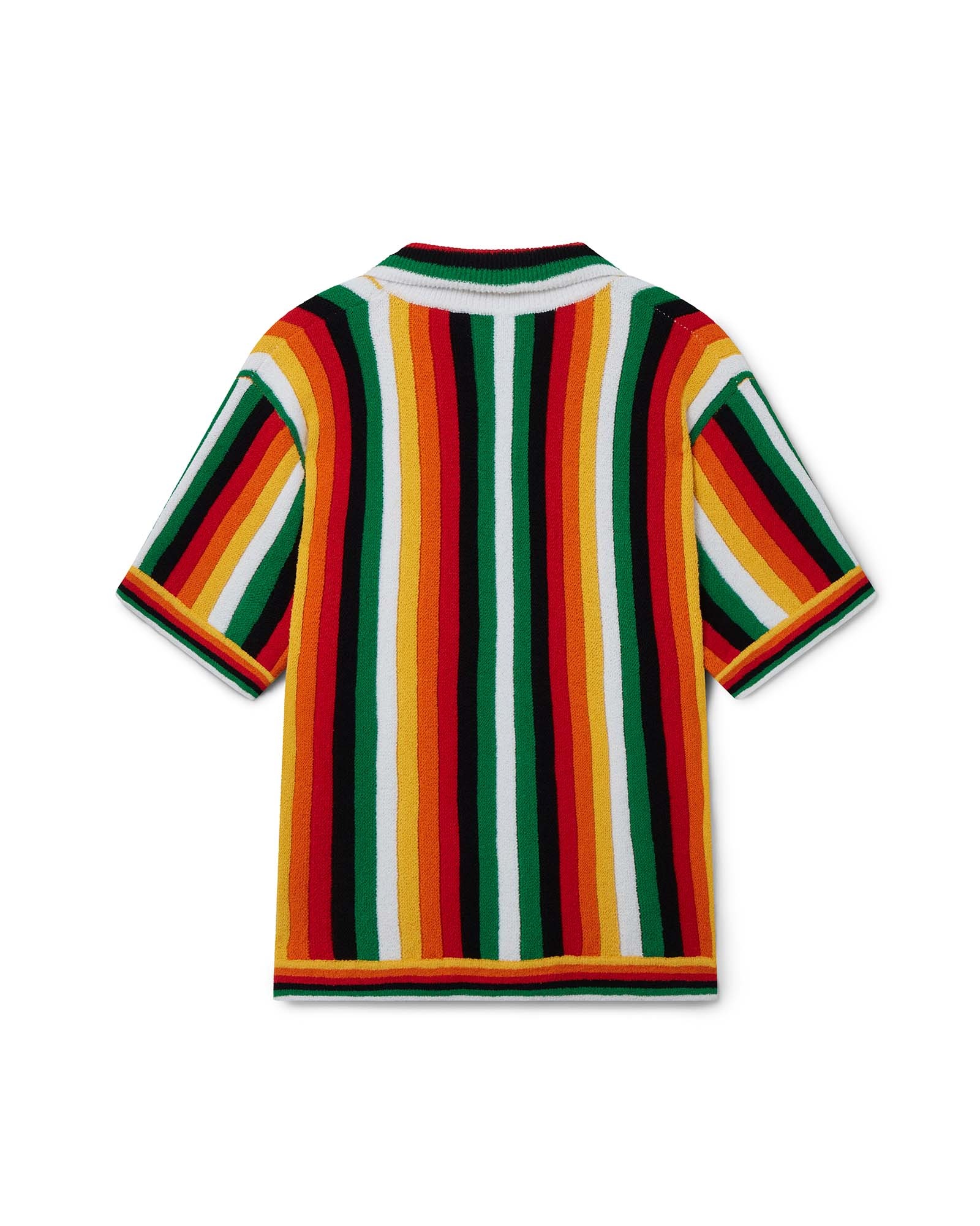Striped Towelling Shirt - 2