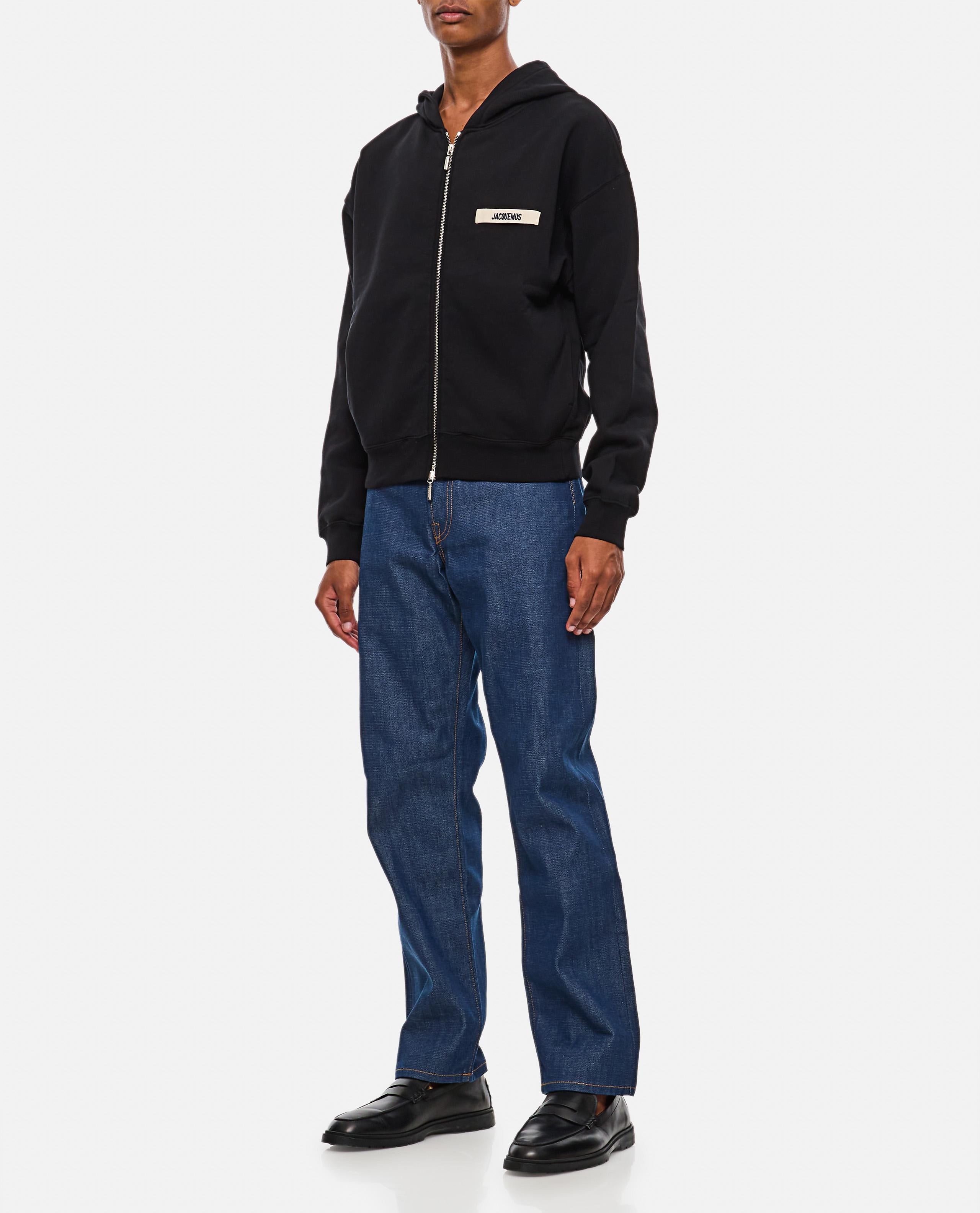 ZIPPED COTTON SWEATSHIRT - 2