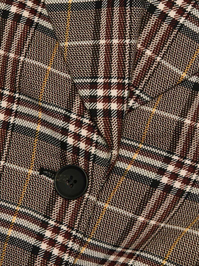 Women's Sandrine Plaid Coat - Brown Multi 7