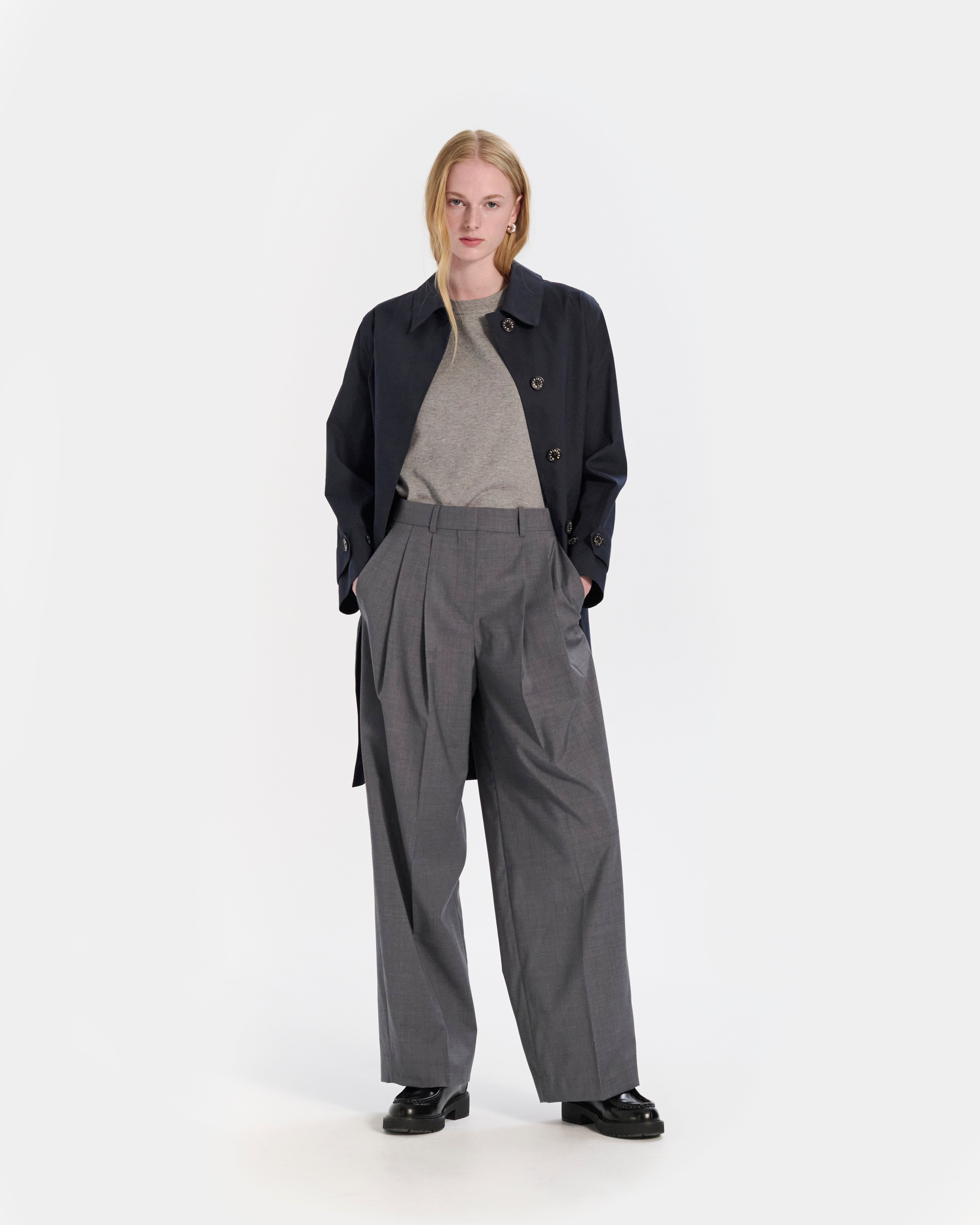 Banton Rubberised 3/4 Length Coat - 2