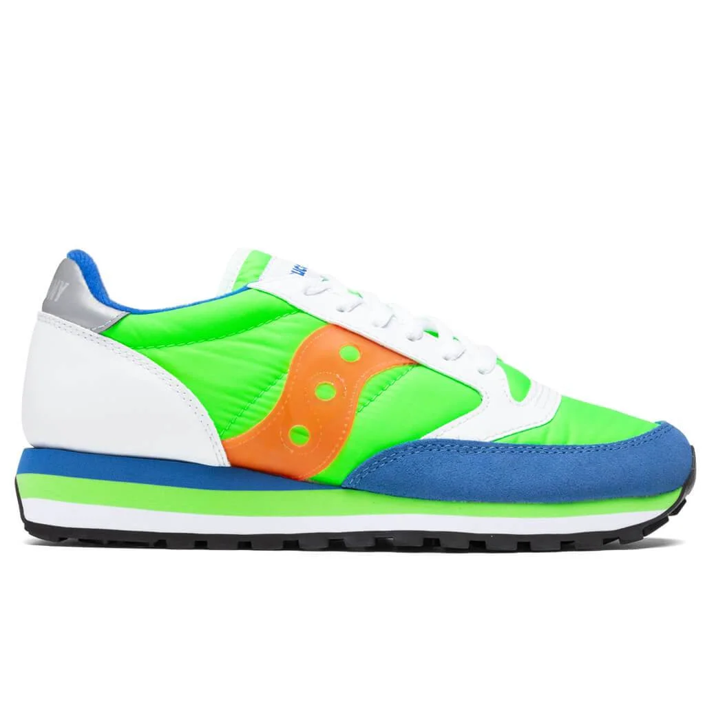 SAUCONY JAZZ TRIPLE - SLIME/BLUE - 1