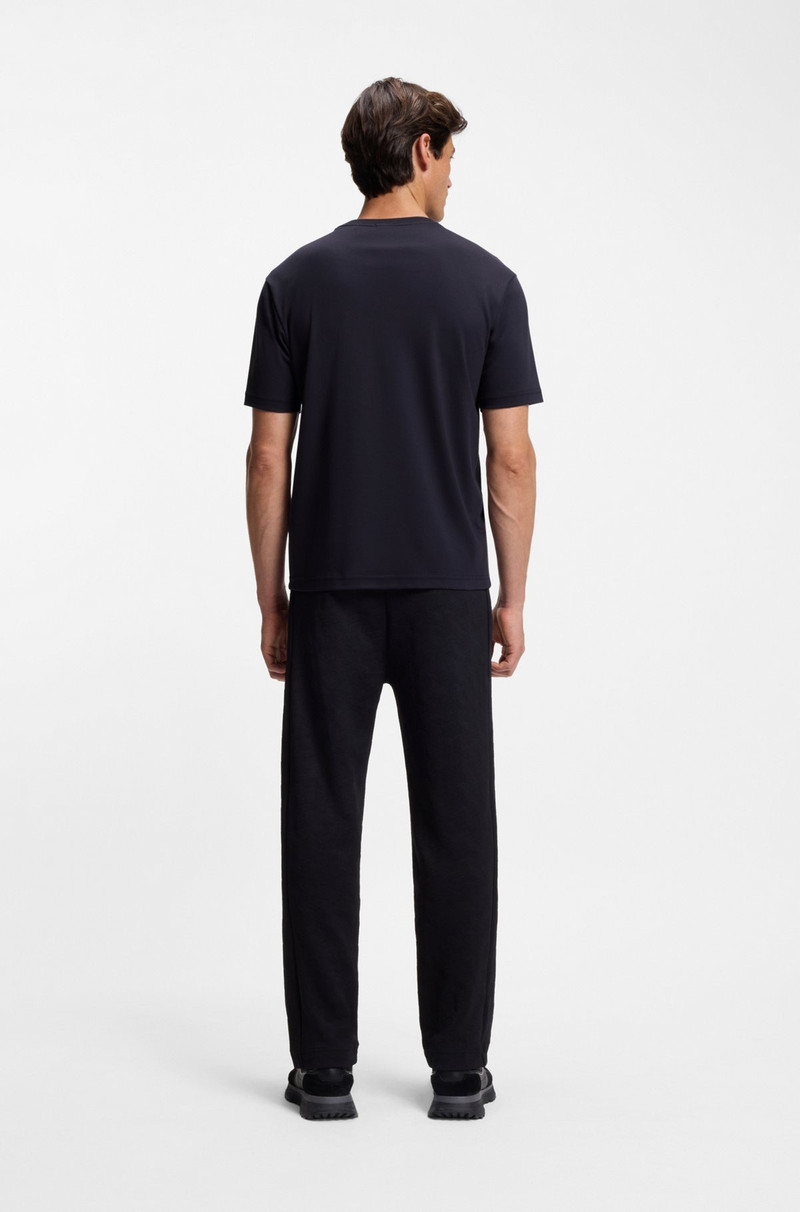 STRUCTURED-LOGO T-SHIRT IN COTTON JERSEY 5
