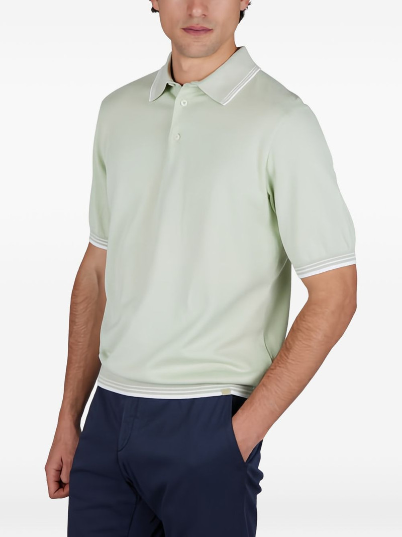 Paul & Shark ribbed polo shirt outlook