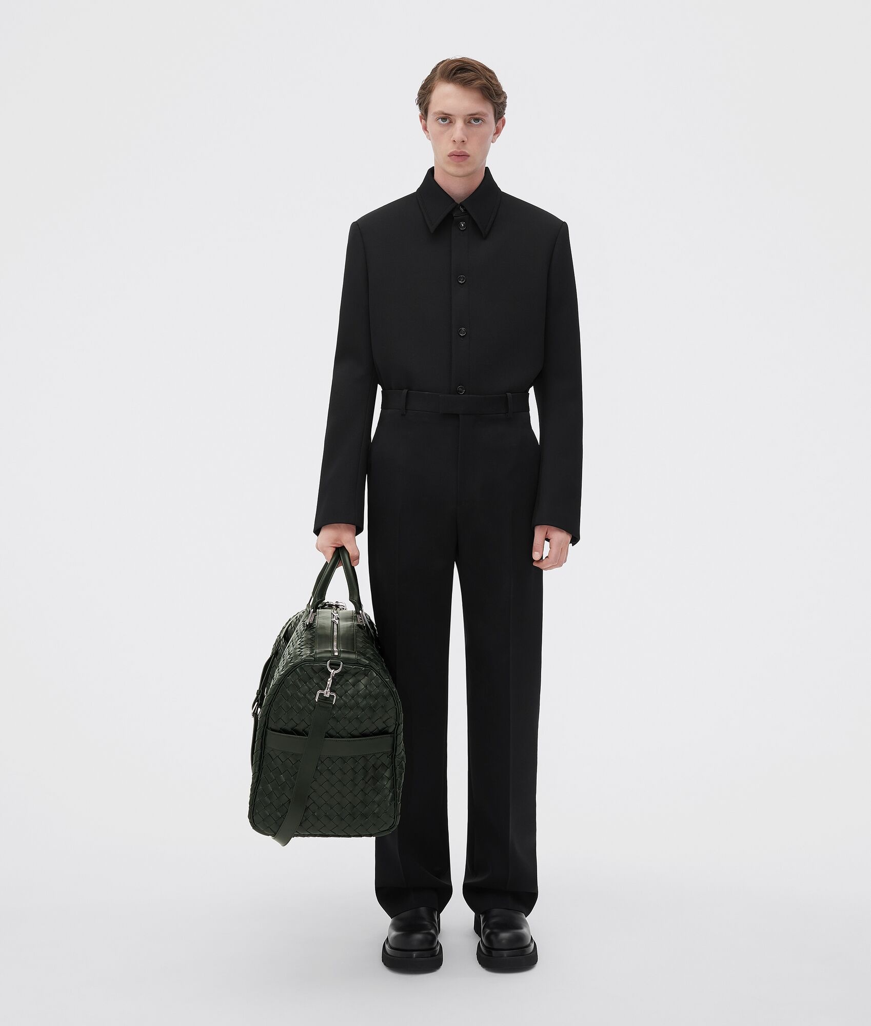 large classic intrecciato duffle - 4