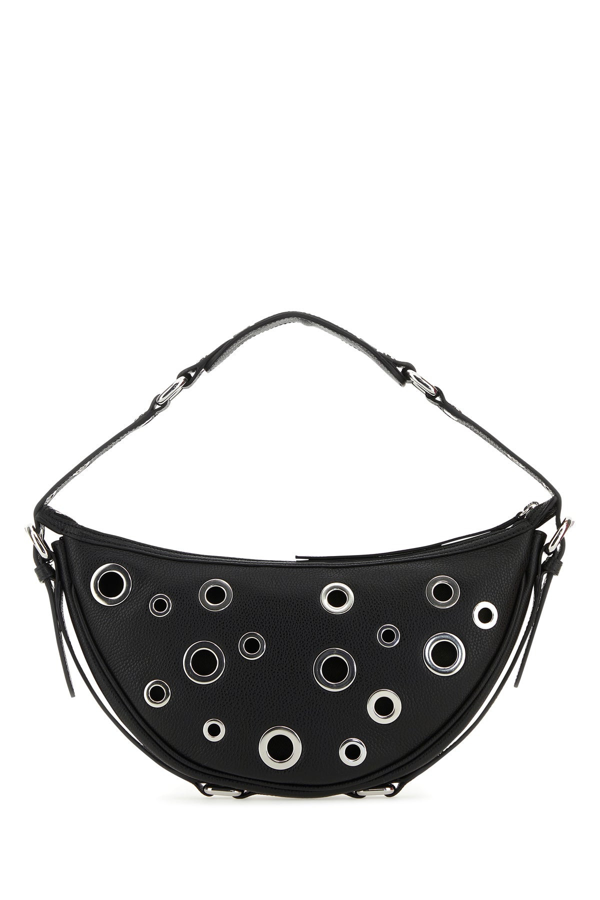 Black leather shoulder bag - 3
