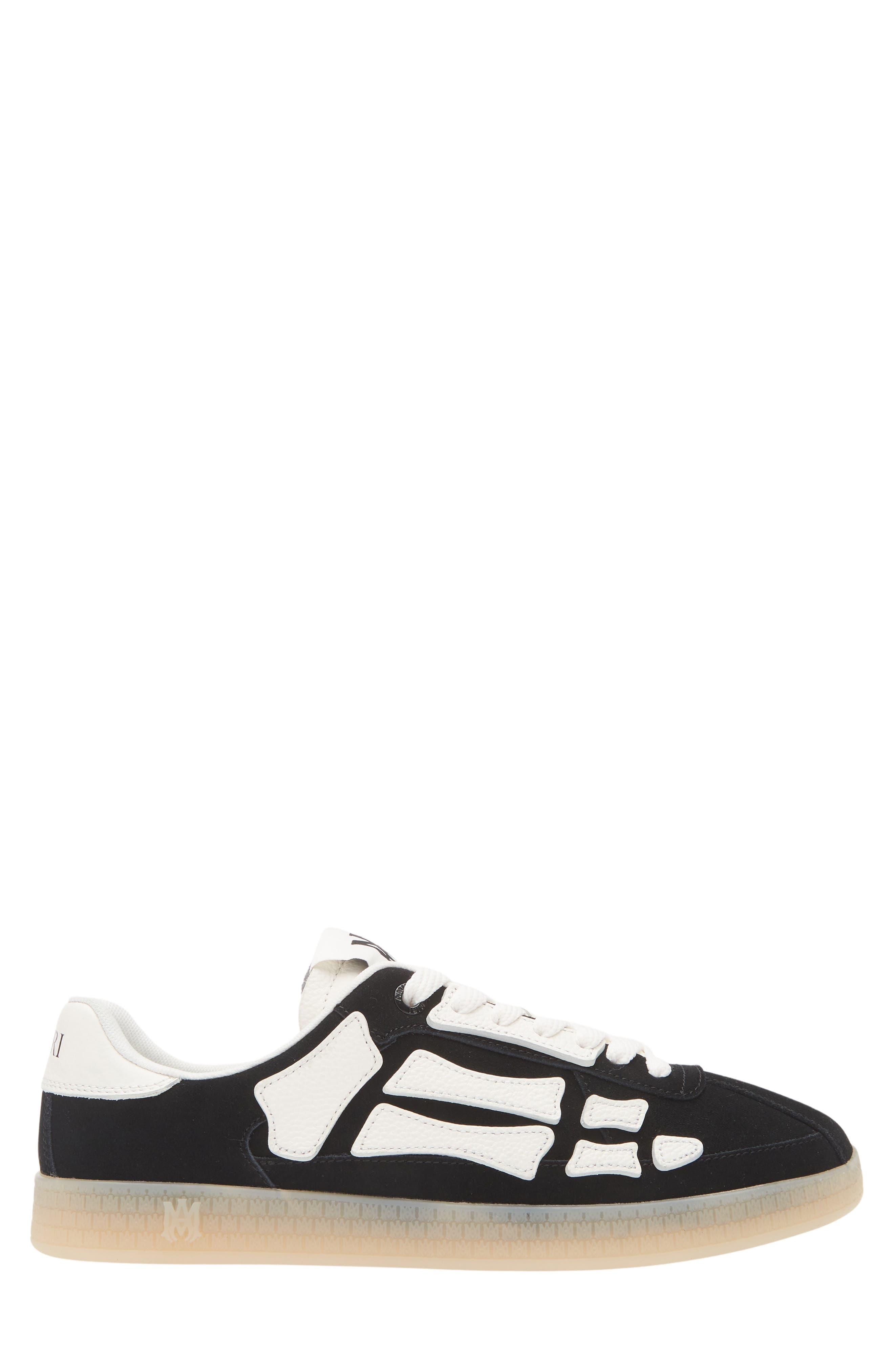AMIRI Pacific Bones Low Top Sneaker in Black at Nordstrom - 3
