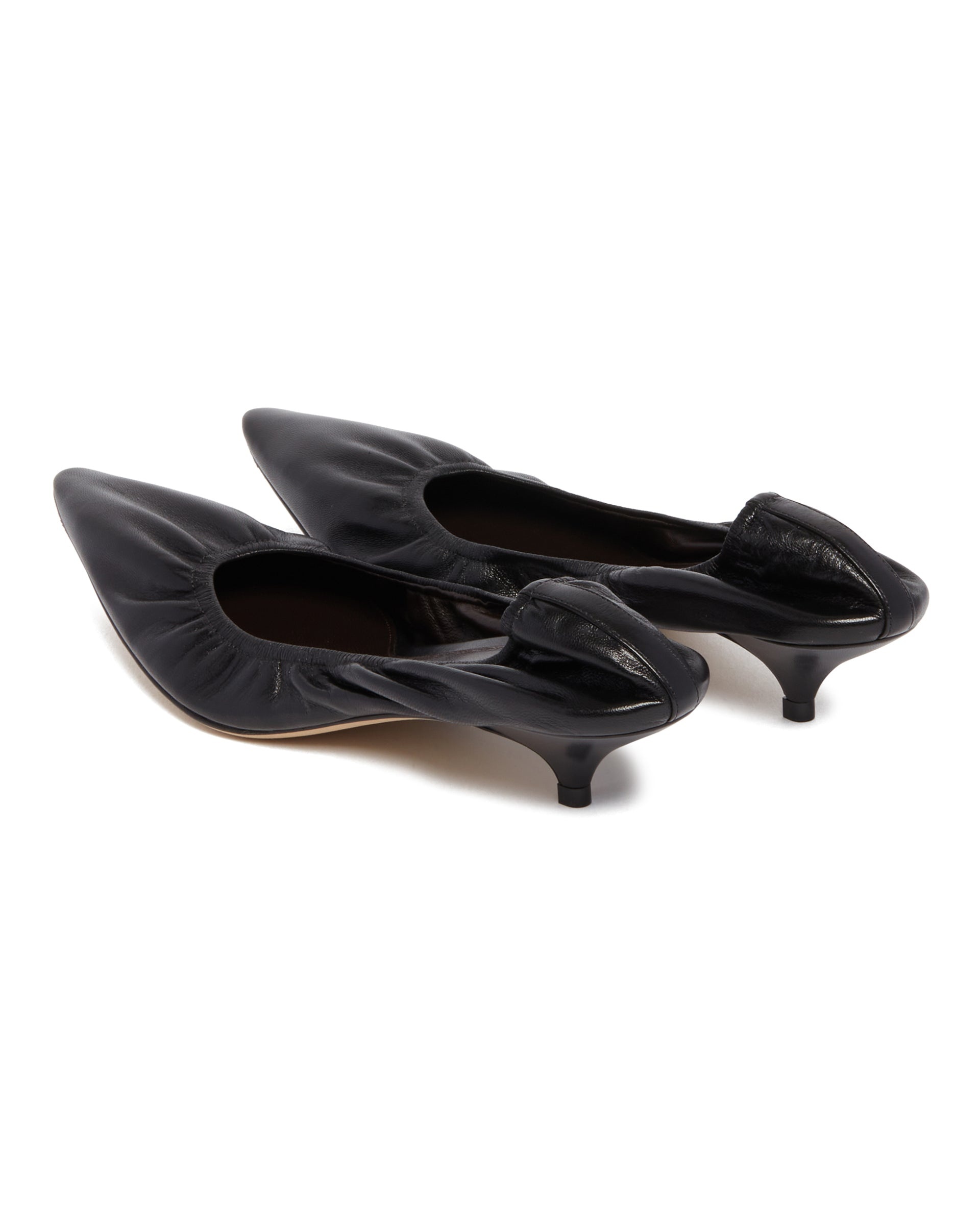 Black Liisa Kitten Heels - 5