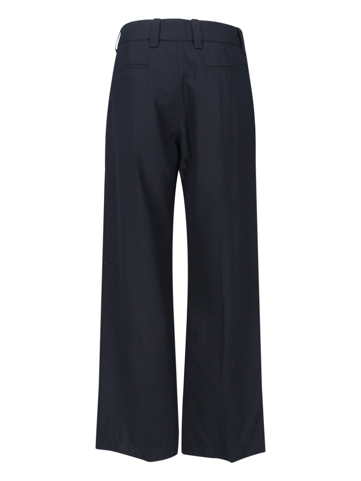 WOOL TWILL PANTS - 2