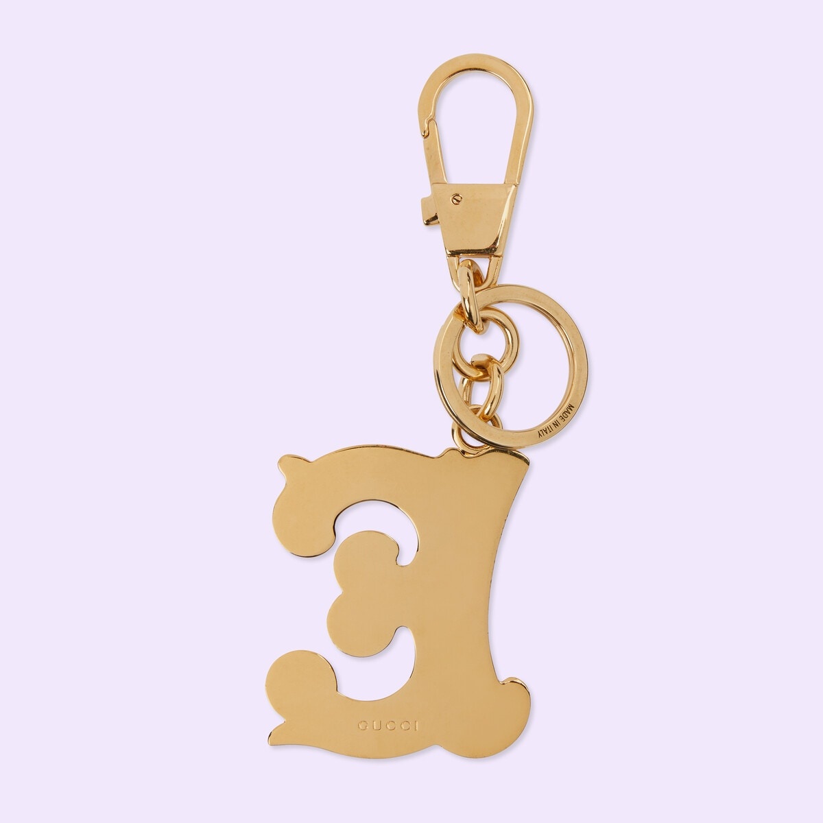 Letter E Plexiglas keychain - 2