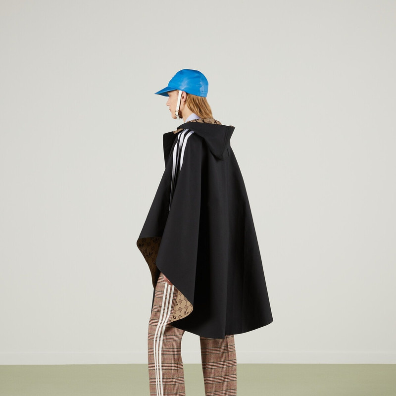 adidas x Gucci reversible cape coat 8