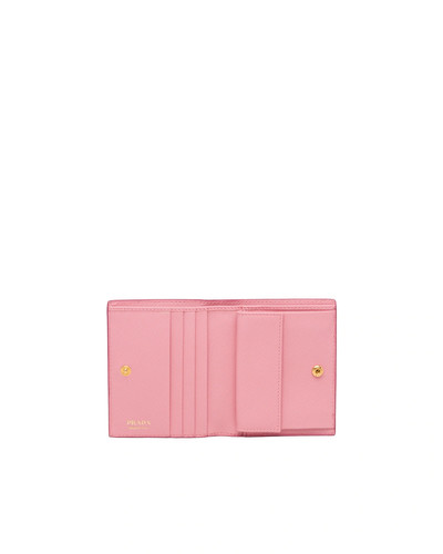 Prada Small Saffiano Leather Wallet outlook