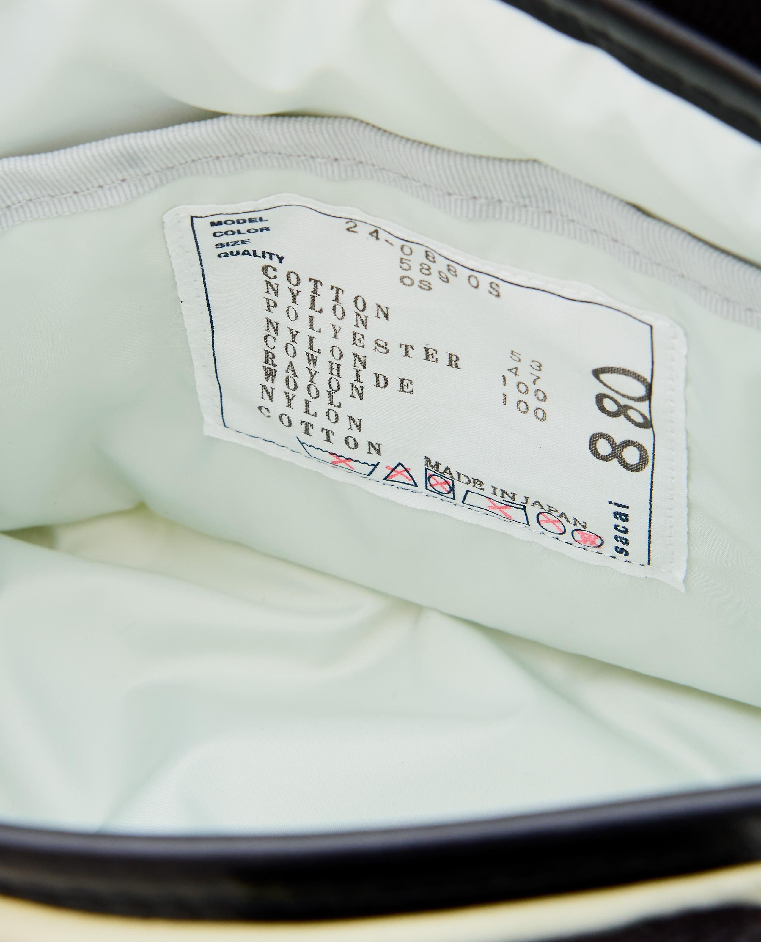 SACAI X MARC GONGALES SMALL PATCH TOTE BAG - 4