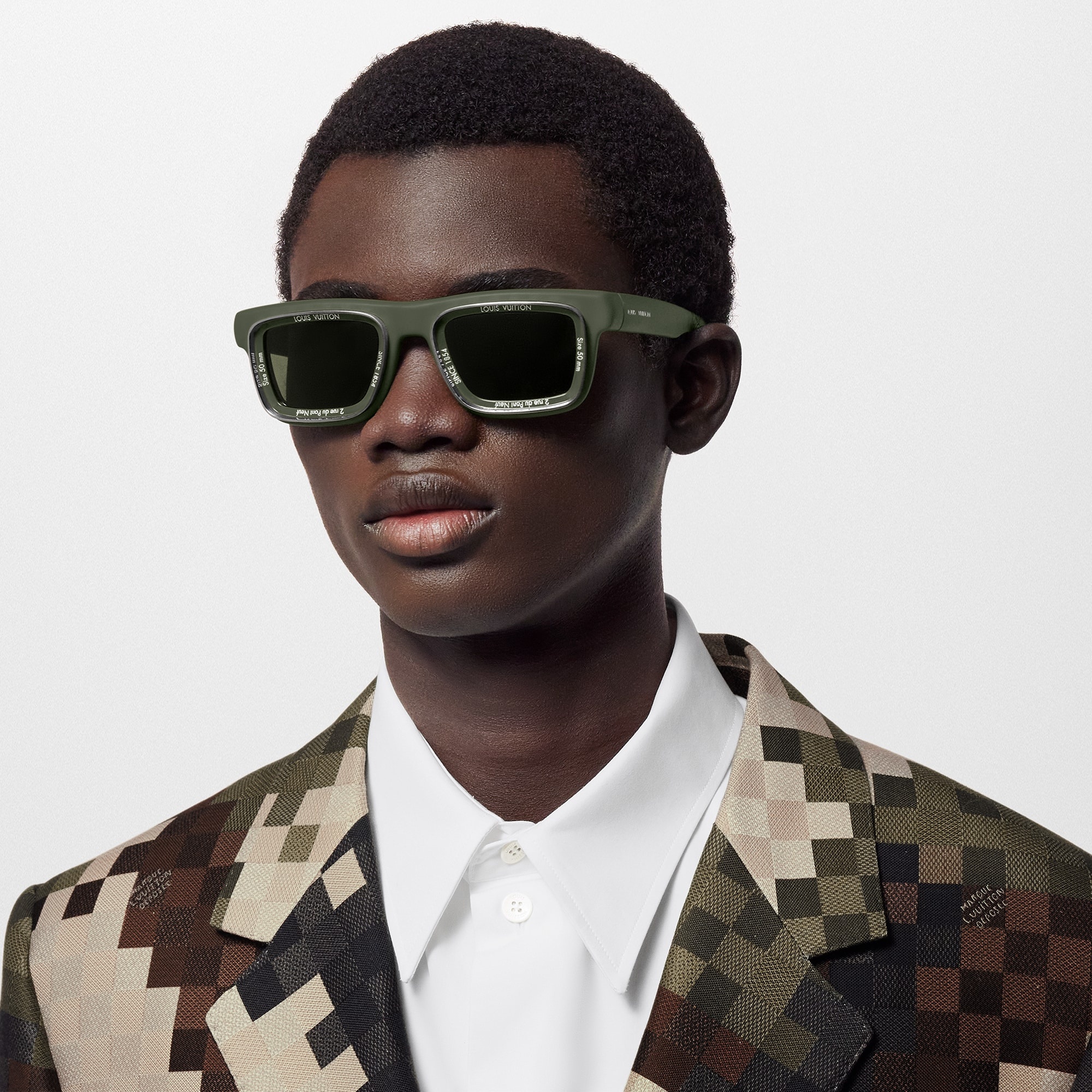 LV Super Vision Square Sunglasses - 5