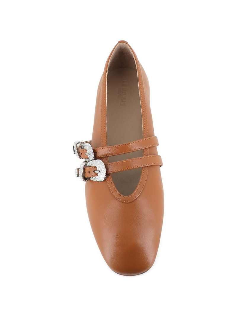 buckle-strap ballet flats 4