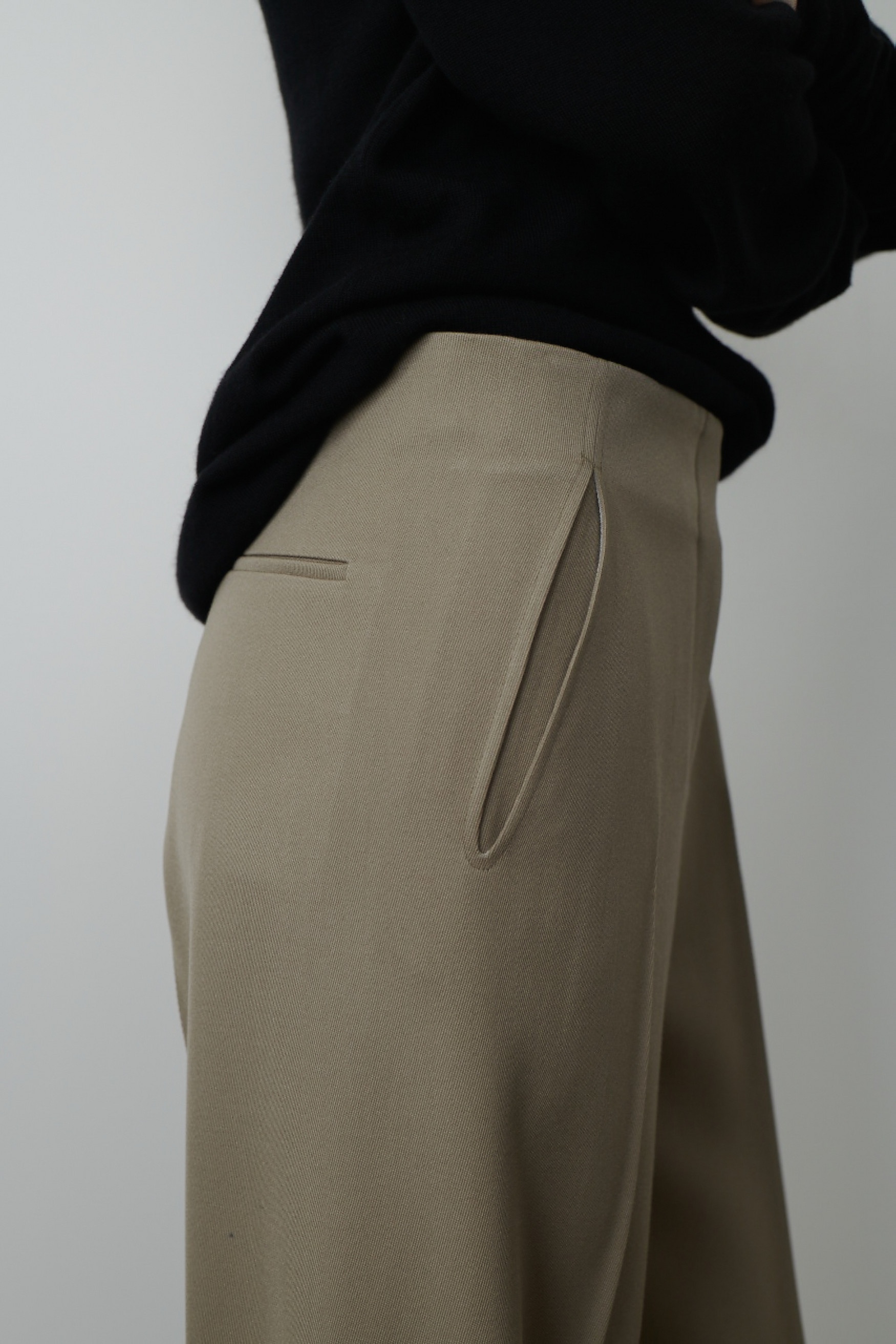 Pipa Pant in Virgin Wool - 3