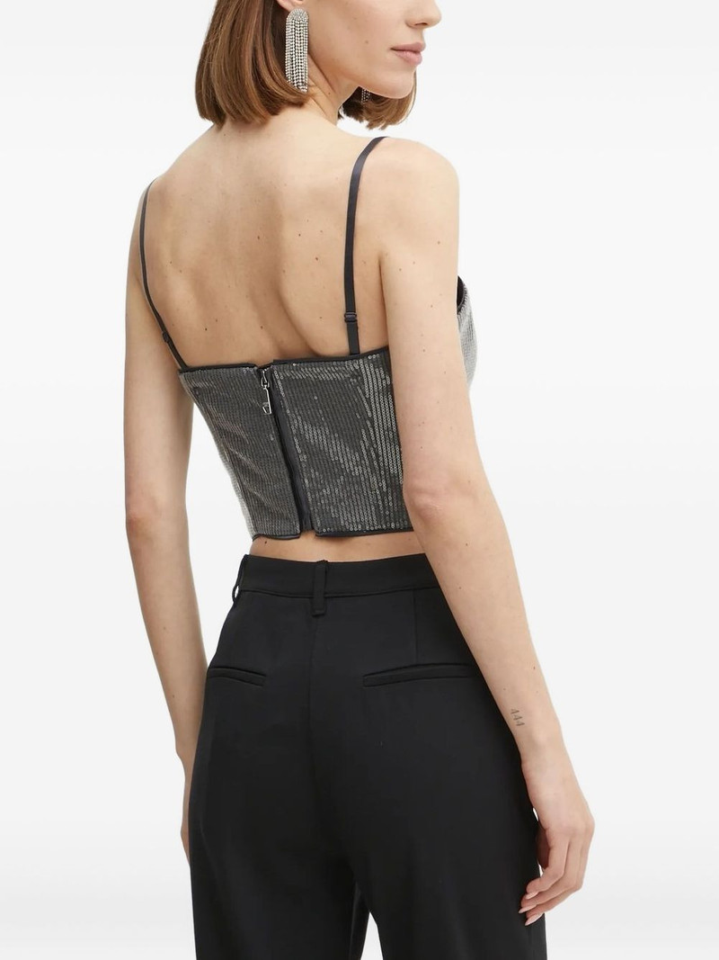 sequin-embellished corset top 3