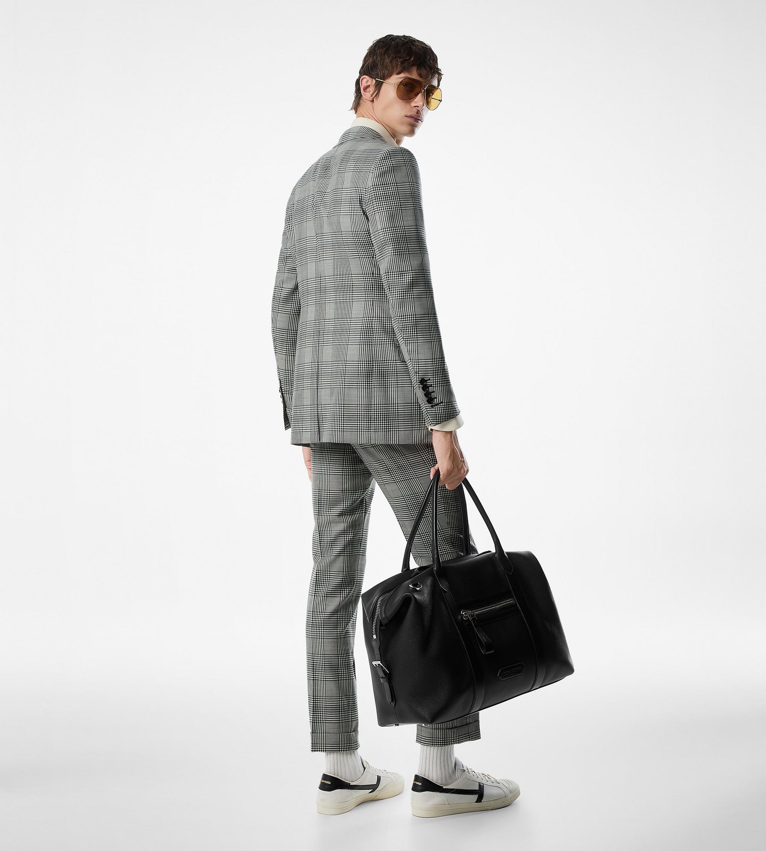 GRAIN LEATHER LEATHER BUCKLEY HOLDALL - 6