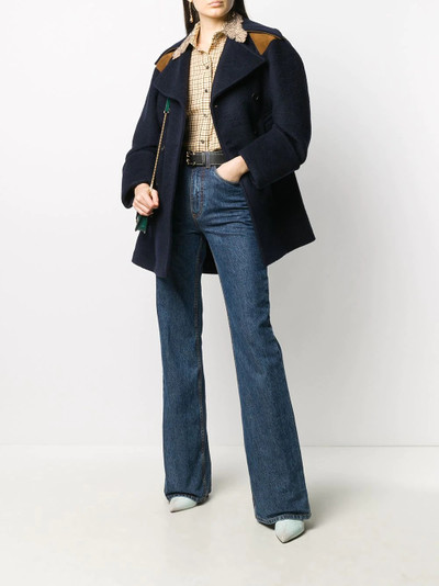 Chloé double-breasted coat outlook