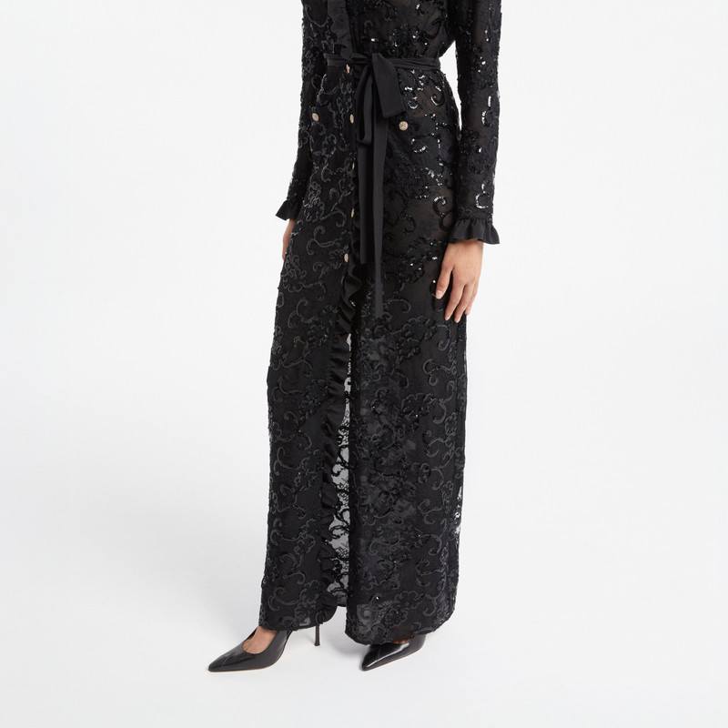 EMBROIDERED EVENING DRESS 6