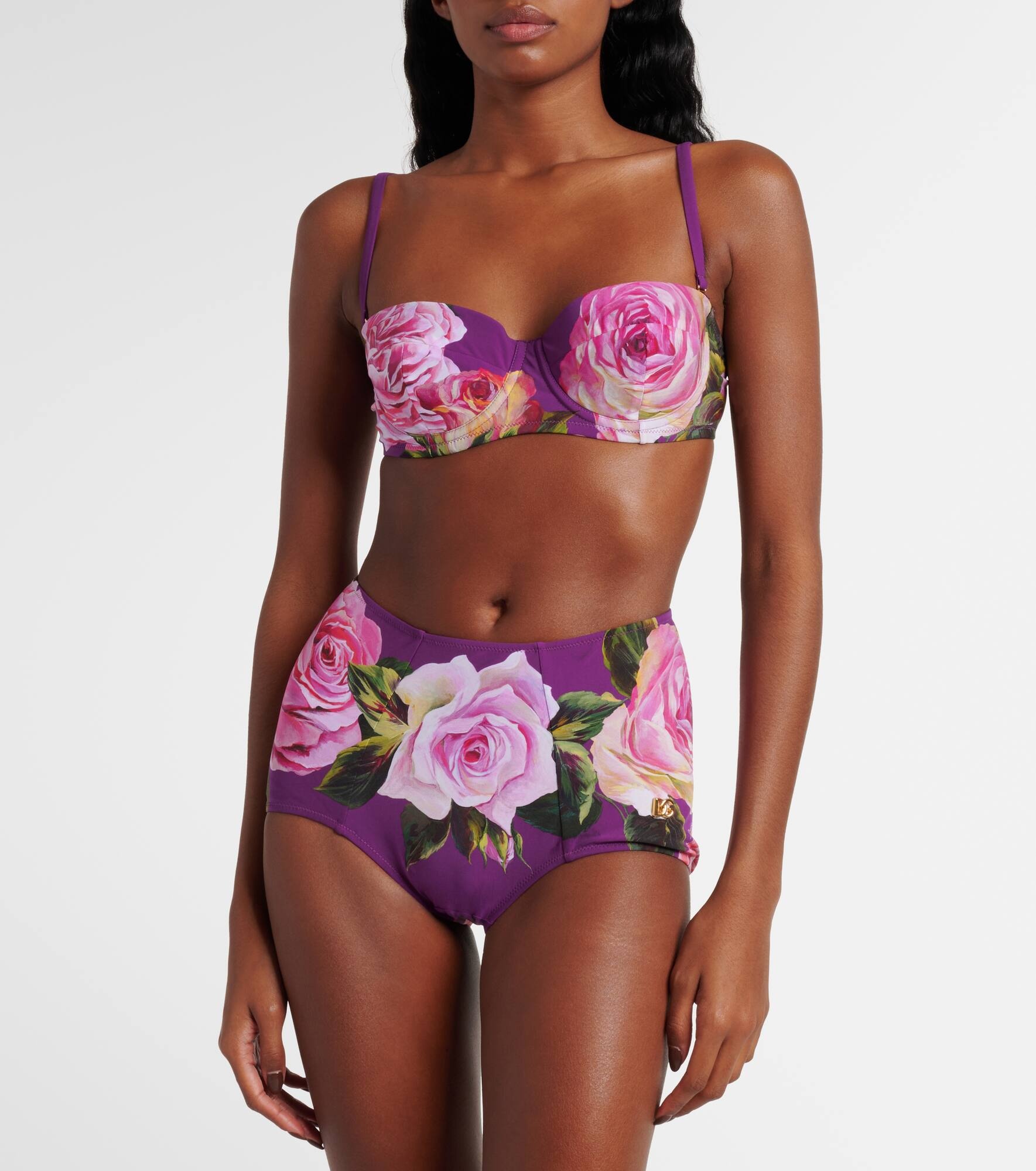 Floral printed bikini - 2