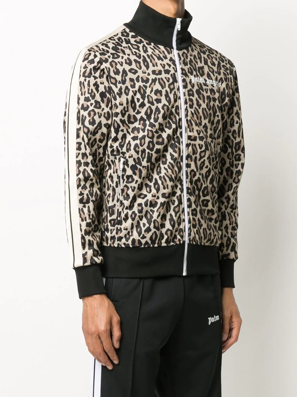 leopard track jacket  - 3