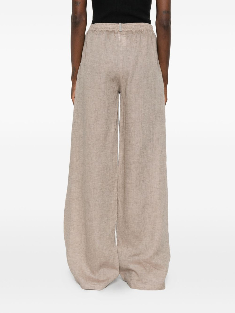 elastic-waistband trousers 4