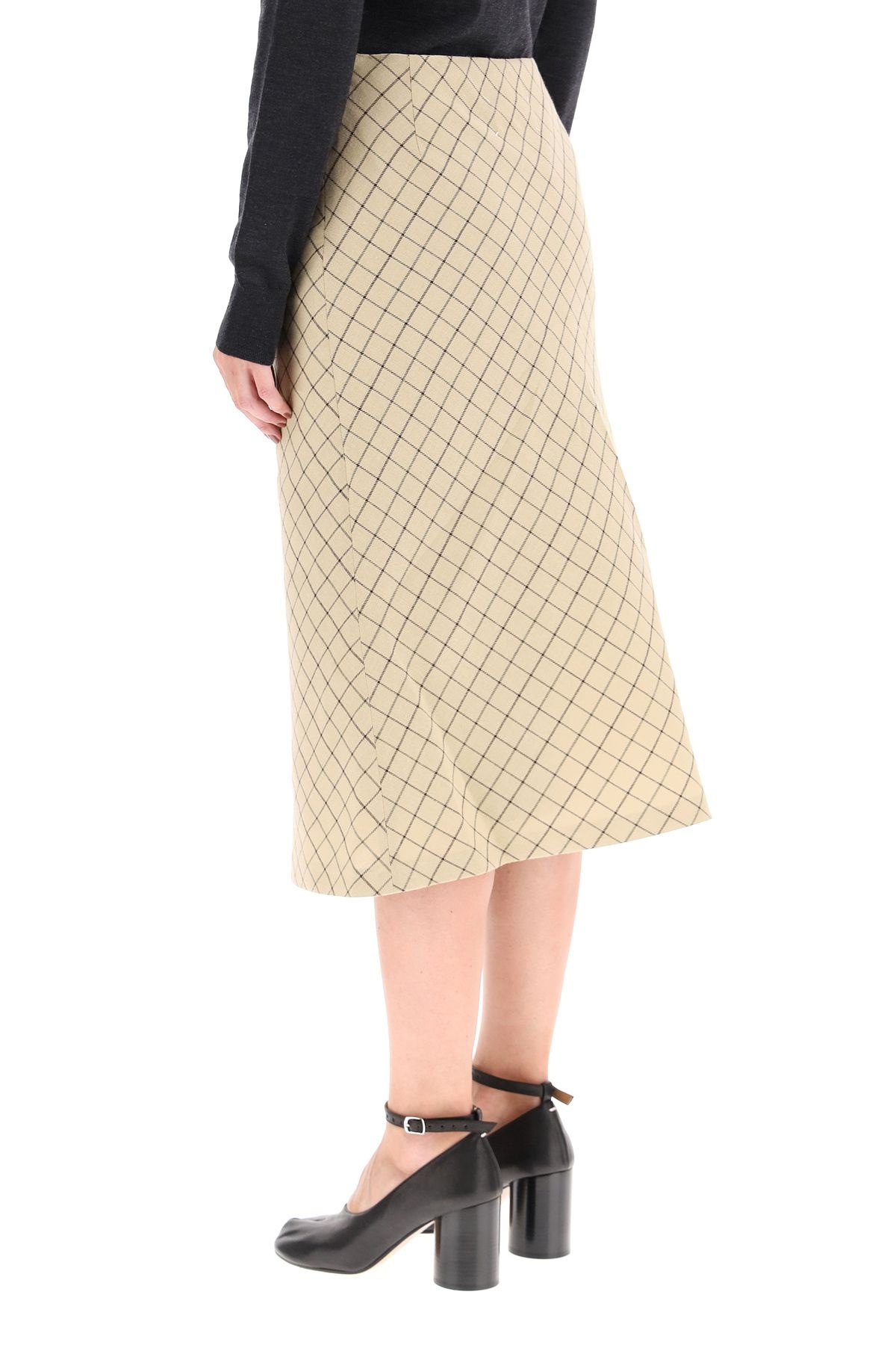 MIDI COTTON SKIRT - 4