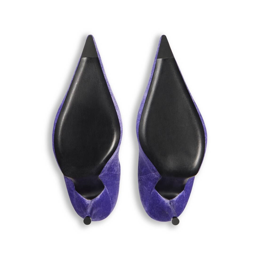BALENCIAGA Women's Knife 110mm Bootie in Lilac | REVERSIBLE